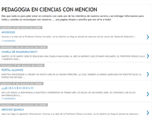 Tablet Screenshot of pedenciencias.blogspot.com