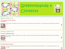 Tablet Screenshot of greennnpandacontest.blogspot.com