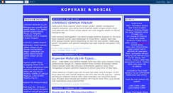 Desktop Screenshot of koperasi-sosial.blogspot.com