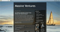 Desktop Screenshot of massiveventures.blogspot.com