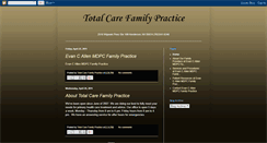 Desktop Screenshot of evancallenmdpcfamilypractice.blogspot.com