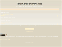 Tablet Screenshot of evancallenmdpcfamilypractice.blogspot.com