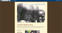 Desktop Screenshot of amelia-sudanmission.blogspot.com