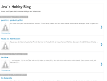 Tablet Screenshot of jeashobbyblog.blogspot.com