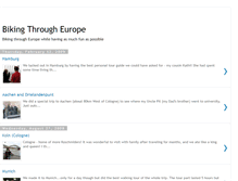 Tablet Screenshot of bike-europe-2008.blogspot.com