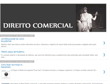 Tablet Screenshot of blogdireitocomercial.blogspot.com