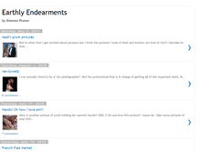 Tablet Screenshot of earthlyendearments.blogspot.com