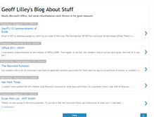 Tablet Screenshot of geofflilley.blogspot.com