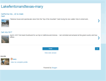 Tablet Screenshot of lakefentonandtexas.blogspot.com