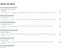 Tablet Screenshot of makinmyboat.blogspot.com