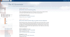 Desktop Screenshot of jceconomist.blogspot.com