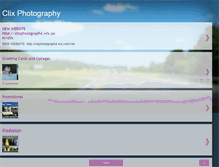 Tablet Screenshot of clixphotography.blogspot.com