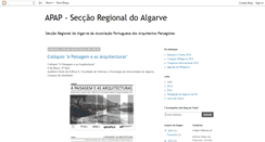 Desktop Screenshot of apap-sralgarve.blogspot.com