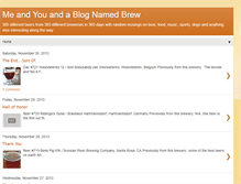 Tablet Screenshot of blognamedbrew.blogspot.com