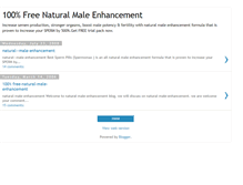 Tablet Screenshot of natural--male-enhancement.blogspot.com