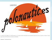 Tablet Screenshot of grupopolonautic.blogspot.com