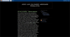 Desktop Screenshot of joseolivaresabogadopenalista.blogspot.com