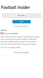 Mobile Screenshot of football-insider.blogspot.com