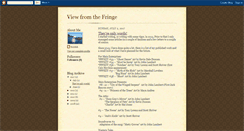 Desktop Screenshot of fringeview.blogspot.com