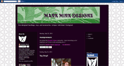 Desktop Screenshot of manxminxdesignz.blogspot.com