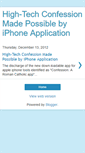 Mobile Screenshot of confession-possible-iphone-applicatio.blogspot.com