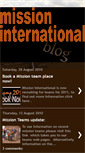 Mobile Screenshot of mission-international.blogspot.com