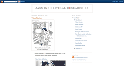 Desktop Screenshot of latymercriticalresearch08jasmine.blogspot.com