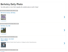 Tablet Screenshot of berkeleydailyphoto.blogspot.com