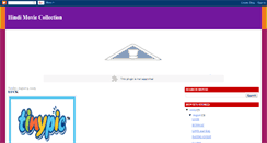 Desktop Screenshot of hindimoviecollection.blogspot.com