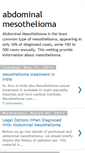 Mobile Screenshot of mesothelioma-expert.blogspot.com