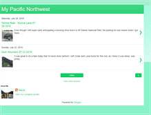 Tablet Screenshot of mypacificnorthwest.blogspot.com