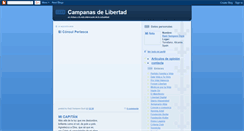 Desktop Screenshot of campanasdelibertad.blogspot.com
