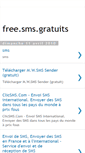 Mobile Screenshot of free-sms-gratuits.blogspot.com