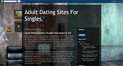 Desktop Screenshot of datingsitesforsingles.blogspot.com