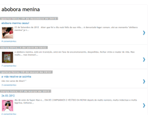 Tablet Screenshot of ab-menina.blogspot.com