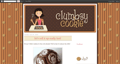 Desktop Screenshot of clumbsycookie.blogspot.com