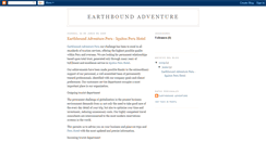 Desktop Screenshot of earthboundadventure.blogspot.com