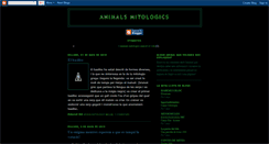 Desktop Screenshot of animalsmitologics.blogspot.com