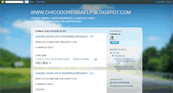 Desktop Screenshot of chicodoreggae.blogspot.com