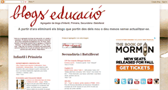 Desktop Screenshot of blogseducacio.blogspot.com