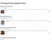 Tablet Screenshot of kingfamilyadoptionstory.blogspot.com