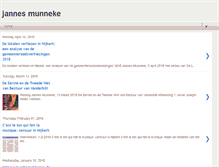Tablet Screenshot of jannesmunneke.blogspot.com