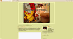 Desktop Screenshot of conlasorejasdepollo.blogspot.com
