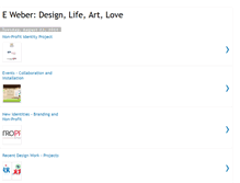 Tablet Screenshot of eweberdesigns.blogspot.com