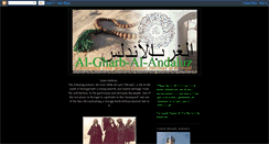 Desktop Screenshot of algharb-alandaluz.blogspot.com