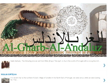 Tablet Screenshot of algharb-alandaluz.blogspot.com