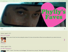 Tablet Screenshot of phyllysfaves.blogspot.com