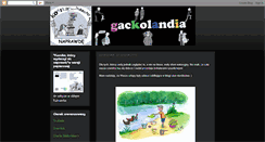 Desktop Screenshot of gackolandia.blogspot.com