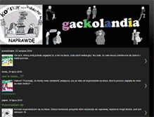 Tablet Screenshot of gackolandia.blogspot.com