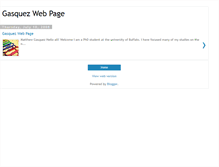 Tablet Screenshot of gasquezwebpage.blogspot.com